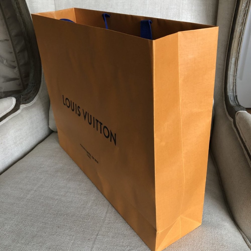 Two Large Louis Vuitton Authentic Empty Paper Bag - image 2